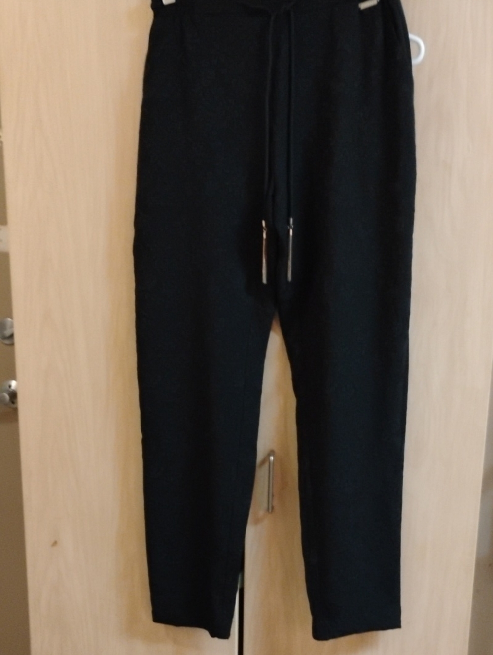 Women's Guess Black Drawstring Pants